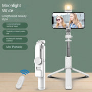 Wholesale Bluetooth Selfie Stick with Fill Light Extended