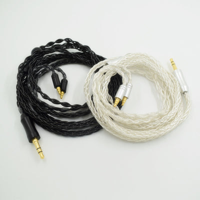 IE40PRO 8-core single crystal copper silver plated upgrade cable