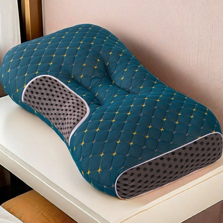 Pillow core protects cervical spine and helps sleep