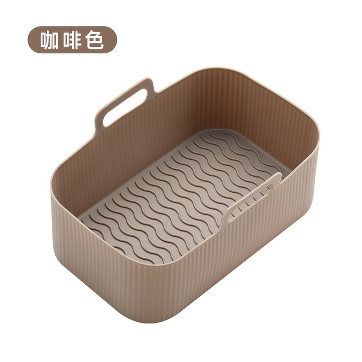 Air fryer thickened silicone pad barbecue plates ovens