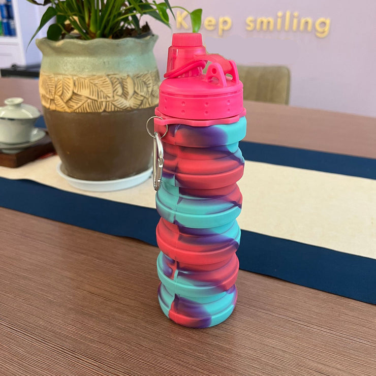 New Silicone Collapsible Sports Water Cups For Men And Women