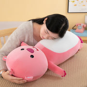Super cute beaver long doll cute beaver headboard pillow super soft