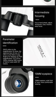 Concert telescope small mini portable special mobile phone