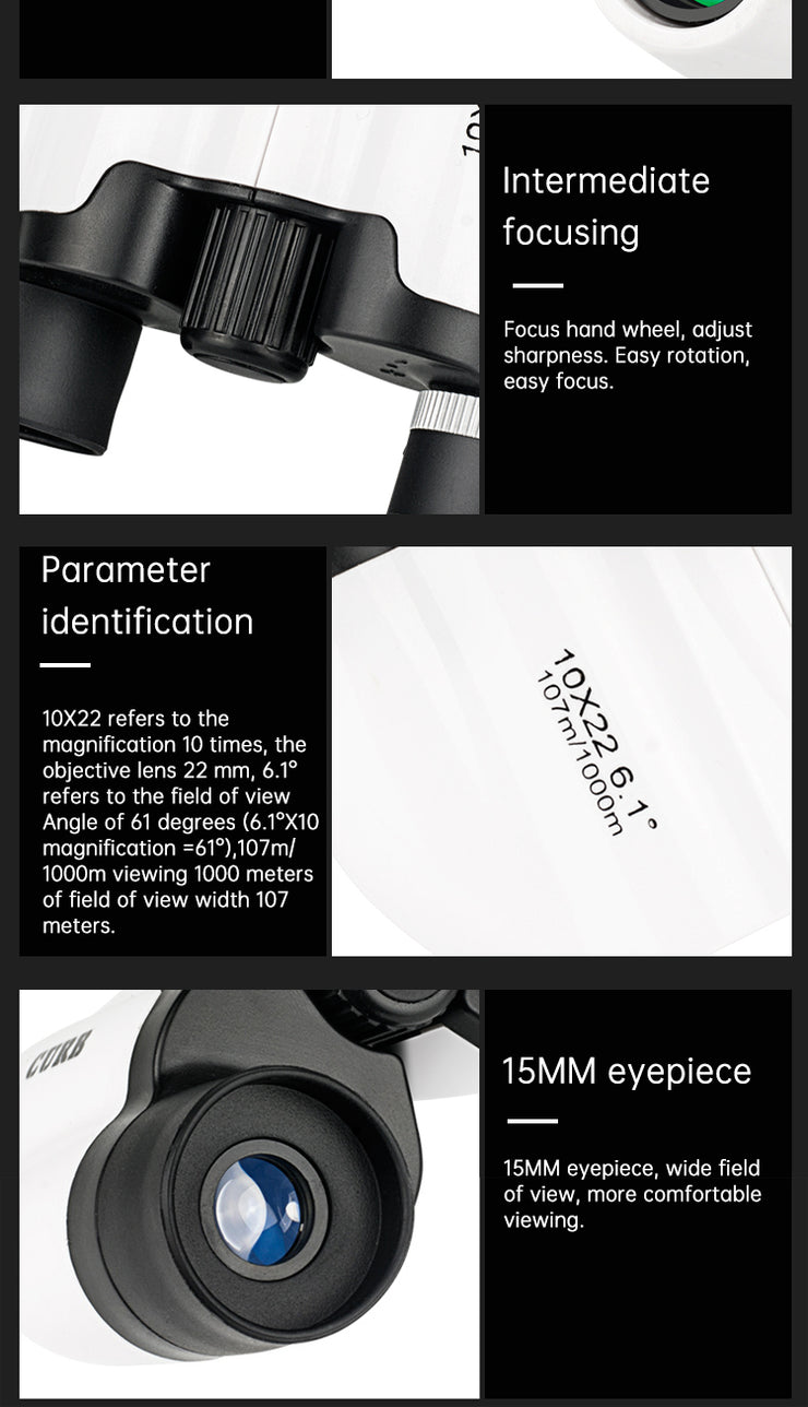 Concert telescope small mini portable special mobile phone