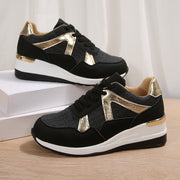 Plus Size Round Toe Retro Sports Shoes for Women Spring