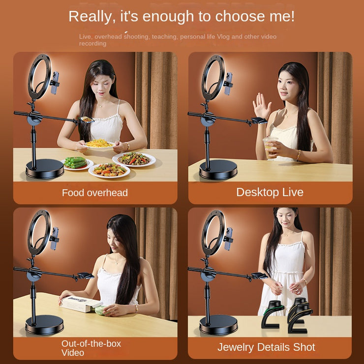 Mobile Phone Overhead Shooting Stand for Food Photography