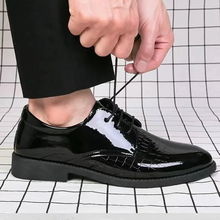 Men Leather Shoes Business Formal Fashion Leather Shoes