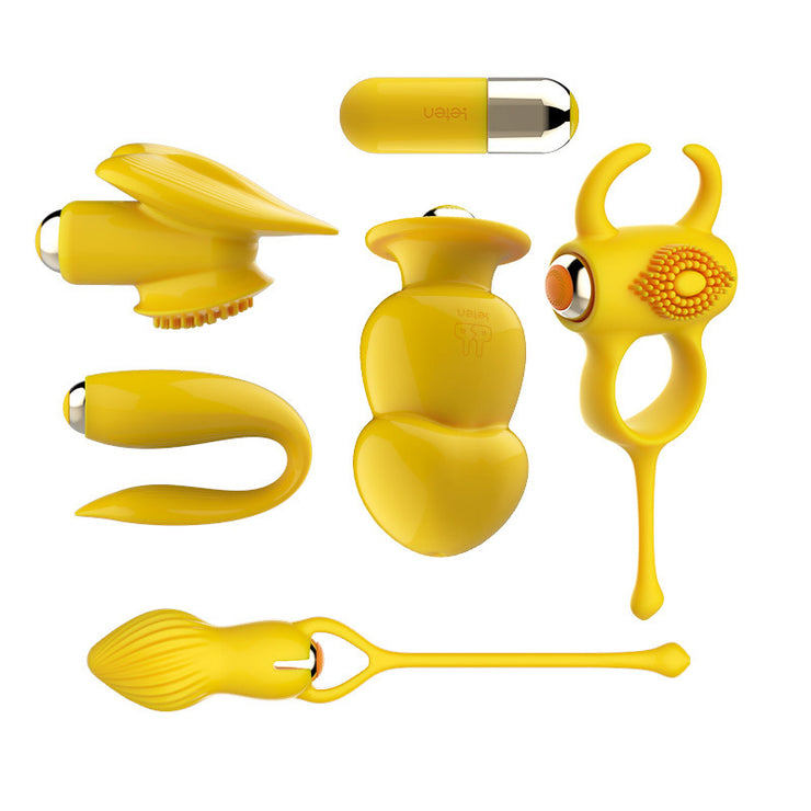 Thunderstorm Seven Great Tortures Vibrating Egg Set for Women's Self-pleasure and Couples' Intimate Toys