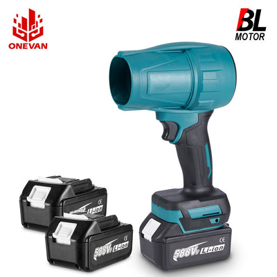Brushless turbocharged storm blower and snow blower