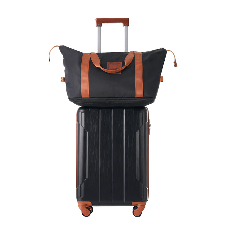 Hard shell luggage set 6-piece luggage set, expandable lightweight