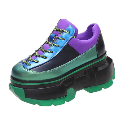 New Woman shoes Multicolor Thick Bottom casual shoes