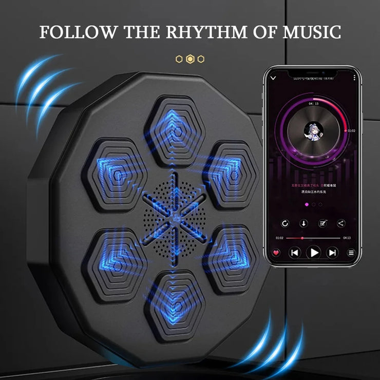 Smart Music Boxing Machine Wall Mounted Bluetooth