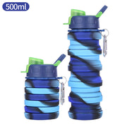 New Silicone Collapsible Sports Water Cups For Men And Women