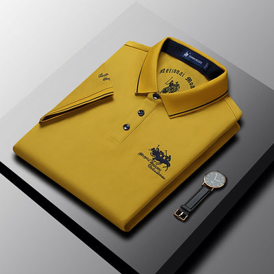 POIO shirt new summer business short sleeved T-shirt for men