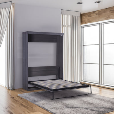 Full Size Murphy Bed with Wardrobe and Drawers,