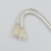IE80S Fever Single Crystal Copper Silver Plated Earphone Upgrade Cable