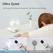 Portable Fan Mini Handheld Fan USB  Recharge