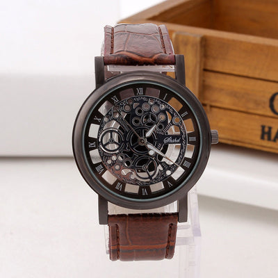 Fashion Business Skeleton Watch