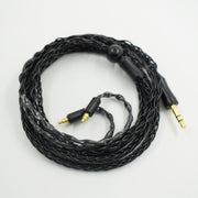 IE40PRO 8-core single crystal copper silver plated upgrade cable