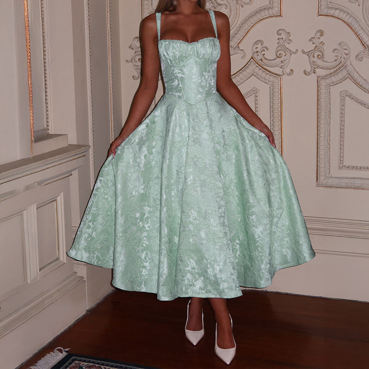 Elegant evening gown dress