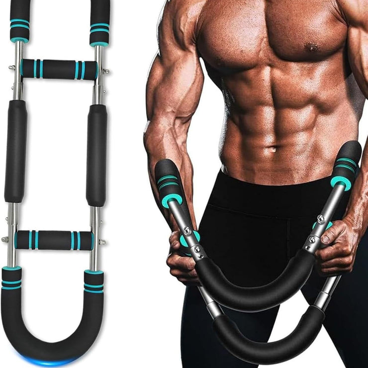 Multi functional adjustable arm strength device U-shaped