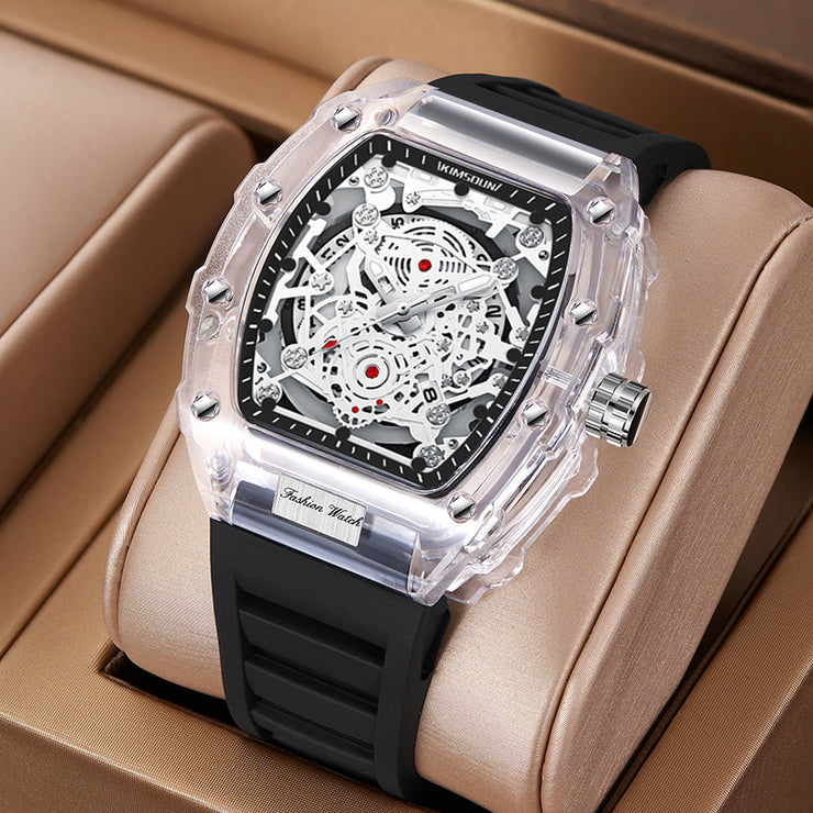 Cross-border Watch Unique Barrel-shaped Quartz Watch