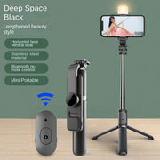 Wholesale Bluetooth Selfie Stick with Fill Light Extended