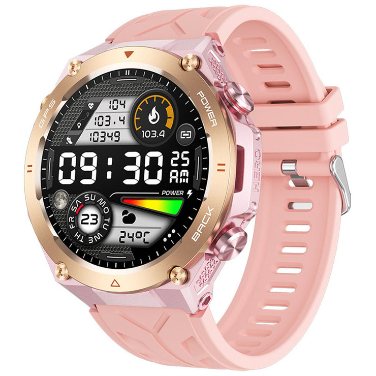 Smartwatch Bluetooth call heart rate blood pressure