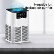 Negative ion desktop air purifier indoor formaldehyde sterilization