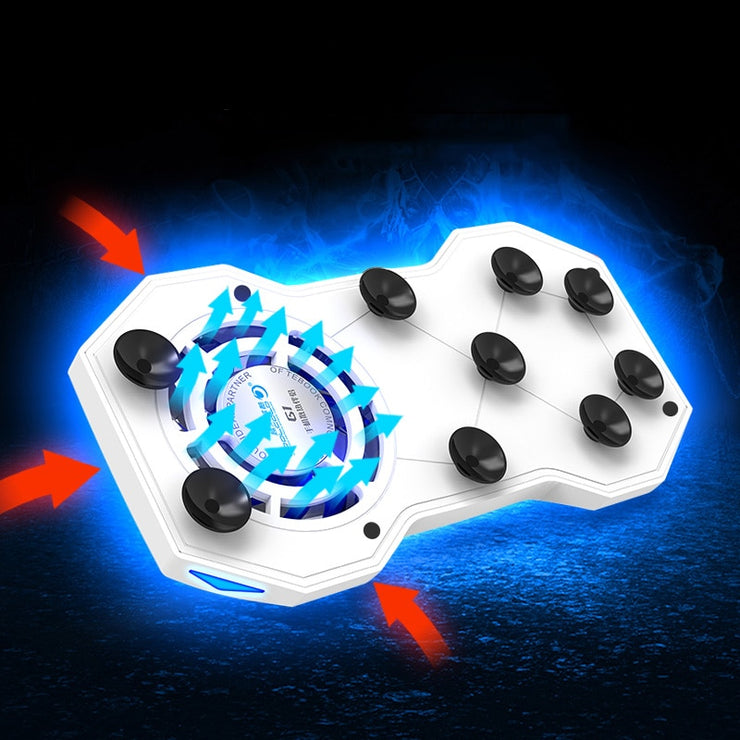 G1 Mobile Phone Cooling Pad Mute Gaming Cooler Radiator Fans