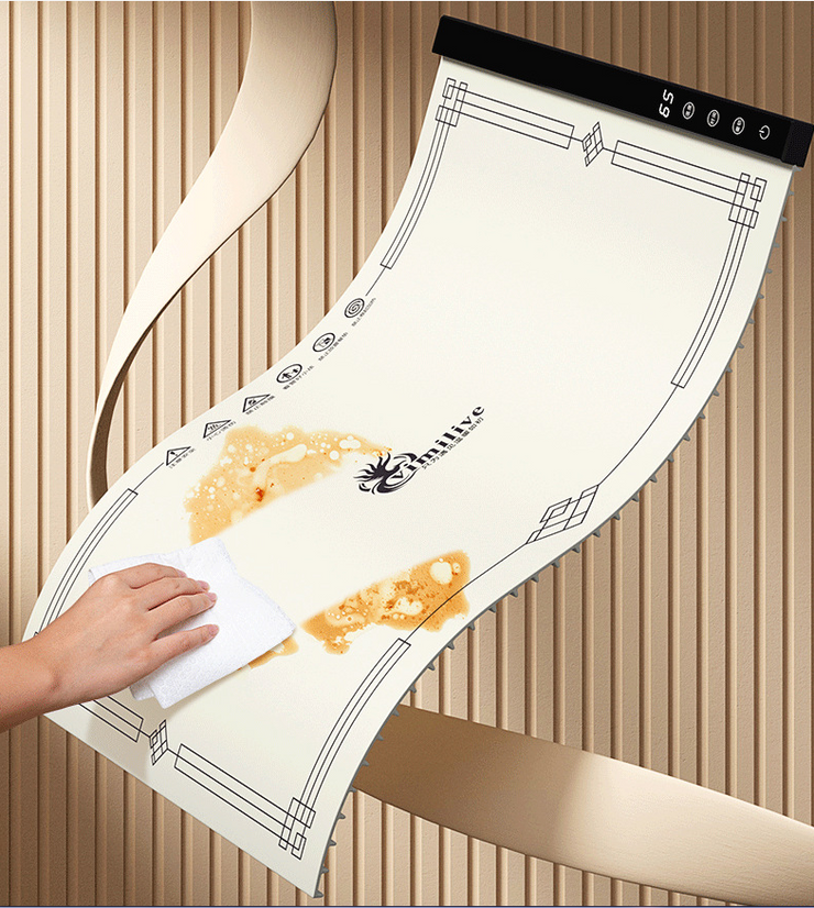 Silicone food insulation hot dish board
