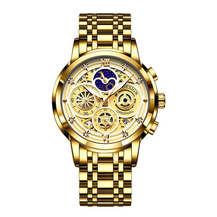 Men's Quartz Watch Skeleton