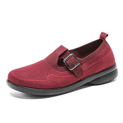 Spring  Old Beijing Cloth Shoes Breathable Middle-aged