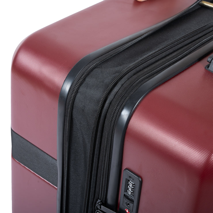 with Spinner Wheels Lightweight TSA Lock (20/24/28), Red