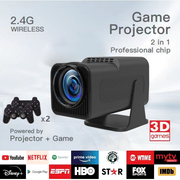Mp3 Games 32Gb F600 Projector Draagbare Draadloze 4K Full Hd Video
