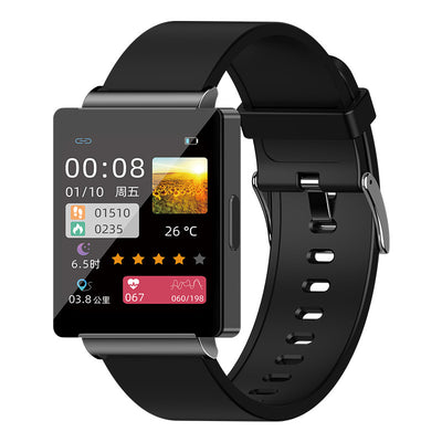 Smart Watch Heart Rate Blood Pressure Temperature Sleep Monitoring