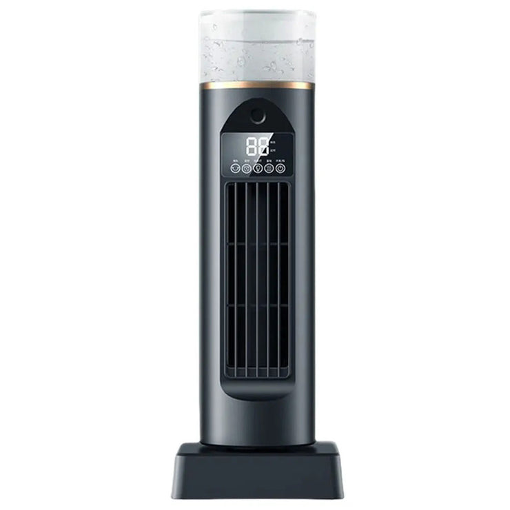 2025 NEW Portable Tower Fan – 6 Wind Speeds, Mist Bladeless,