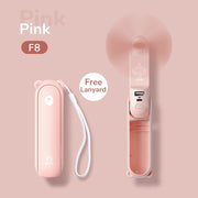 Portable Fan Mini Handheld Fan USB  Recharge