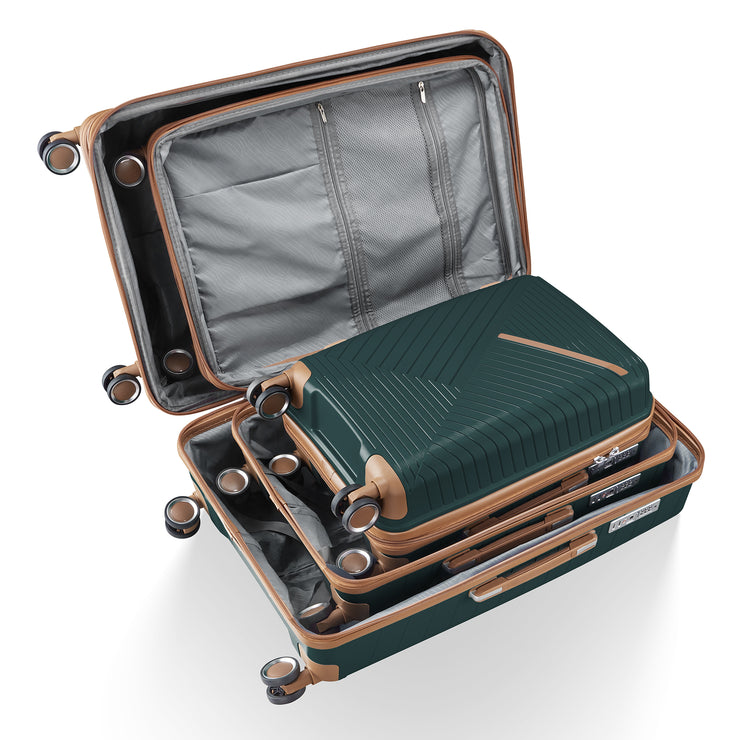 Luggage set of 4 pieces (14/20/24/28) with 4 360 degree