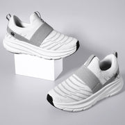 Big Size Women's Shoes, Soft Sole Comfortable Middle-aged and Elderly Walking Shoes, Slip-on Ultra-light Outdoor Sports Shoes