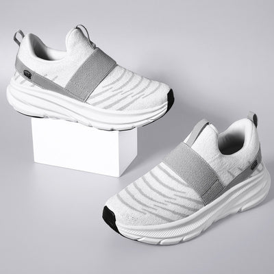 Big Size Women's Shoes, Soft Sole Comfortable Middle-aged and Elderly Walking Shoes, Slip-on Ultra-light Outdoor Sports Shoes