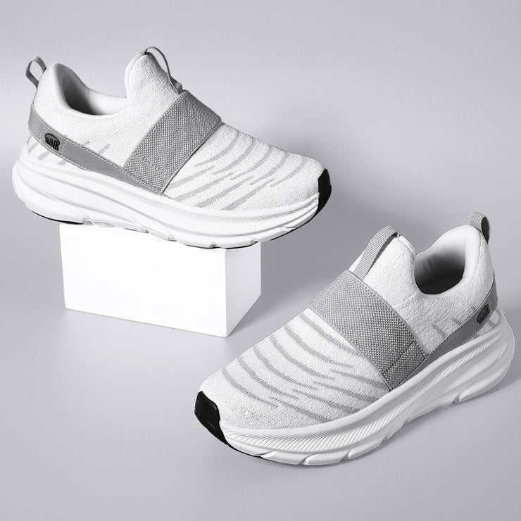 Big Size Women's Shoes, Soft Sole Comfortable Middle-aged and Elderly Walking Shoes, Slip-on Ultra-light Outdoor Sports Shoes