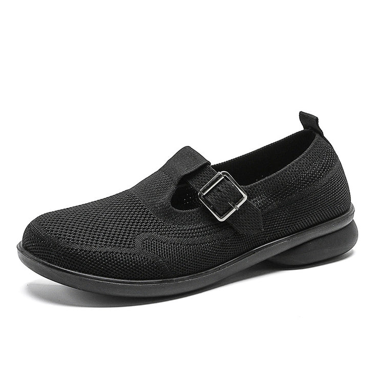 Spring  Old Beijing Cloth Shoes Breathable Middle-aged