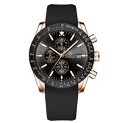 Multi functional waterproof night light men's watch