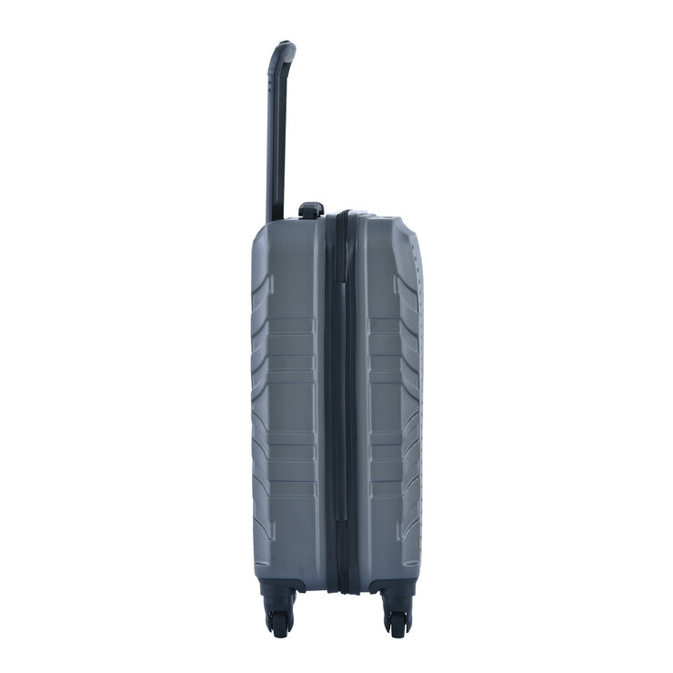 3 Piece Luggage Sets ABS Lightweight Suitcase with Two Hooks