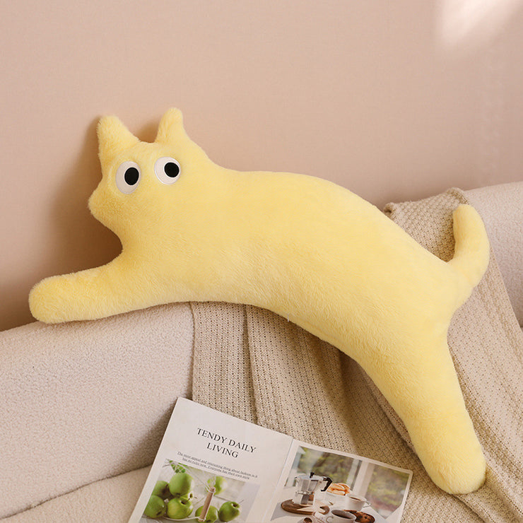 Dopamine Long Bar Cat Pillow Cat Plush Toy Living Room Cushion