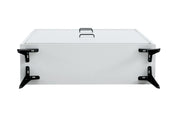 Shoe Cabinet , Shoe storage shelves, metal leg, White