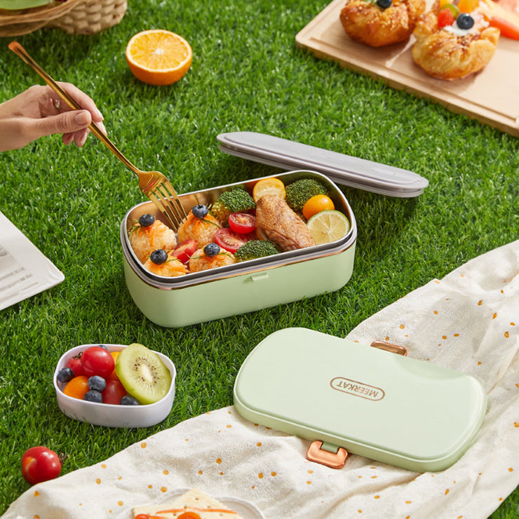900ML Portable Electric Lunch Box for Office Workers. Self - heating,