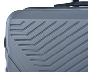 3 Piece Luggage Sets ABS Lightweight Suitcase with Two Hooks