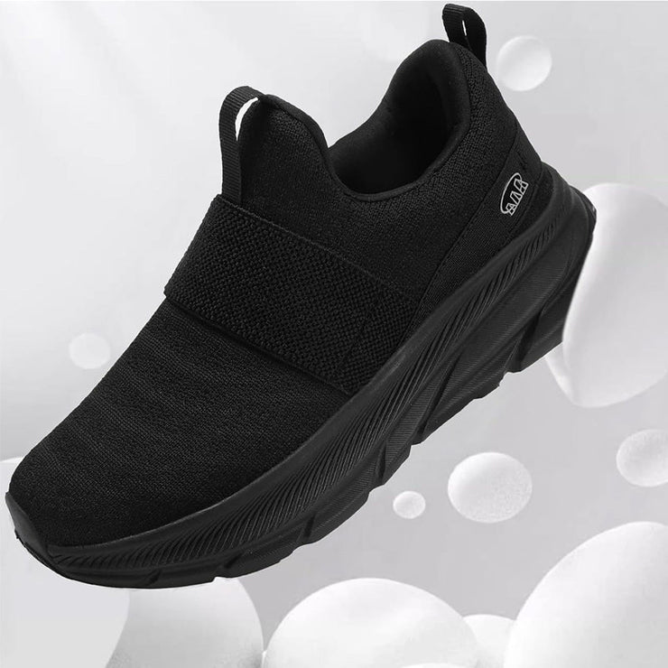 Big Size Women's Shoes, Soft Sole Comfortable Middle-aged and Elderly Walking Shoes, Slip-on Ultra-light Outdoor Sports Shoes